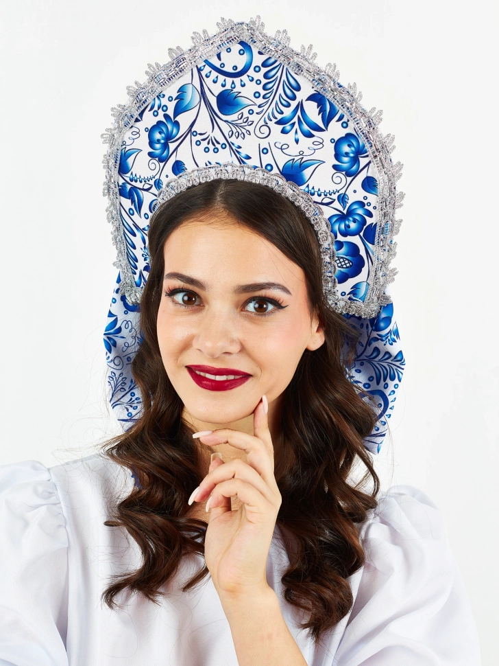 Кокошник "Снегурочка" 