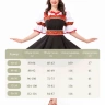 Карнавальный костюм Наталья красная