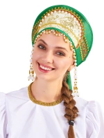 Кокошник "Сударушка с бантом"